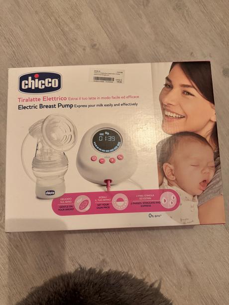 Chicco odsávačka materského mlieka elektrická sing,