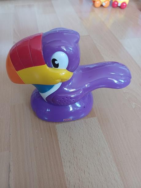 Papagáj hra melódiu a svieti, fisher price, 