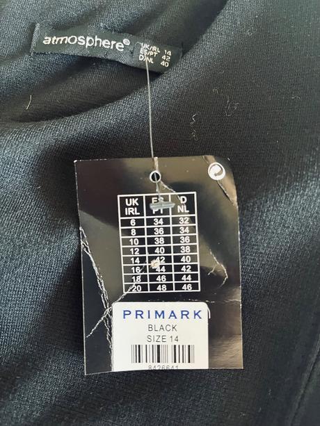 Atmosphere čierne šaty vel.42/l, atmosphere,42 / l