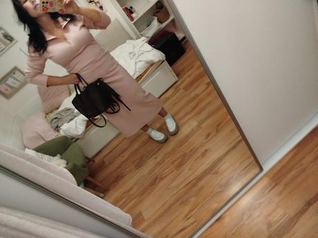 Ružové teplákové saty, xl