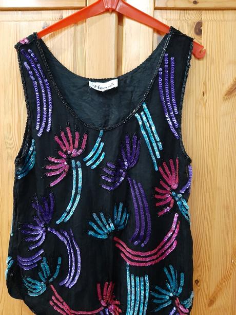 Top s trblietkami, xl