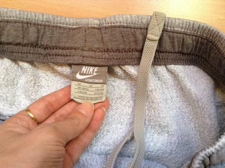 Bavlnené tepláky m-l, nike,m