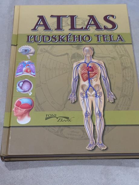 Atlas ľudského tela (cena s poštou), 