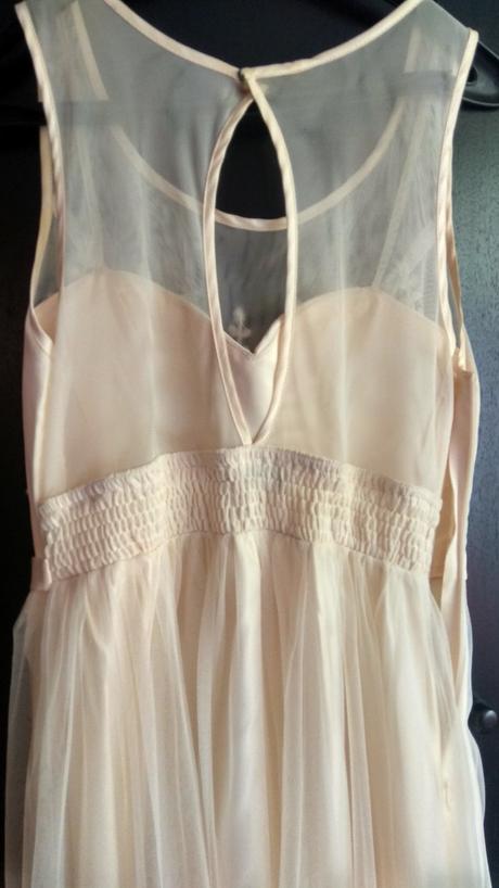 Spoločenské šaty sampaňovo-žlté, m