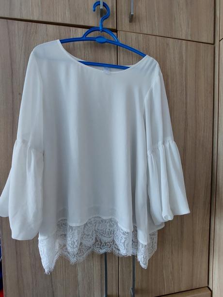 Blúzka s čipkou, xxl