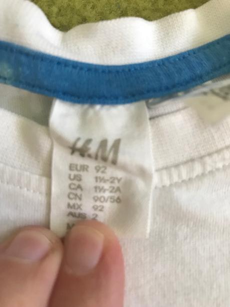 Tričko, h&m,92