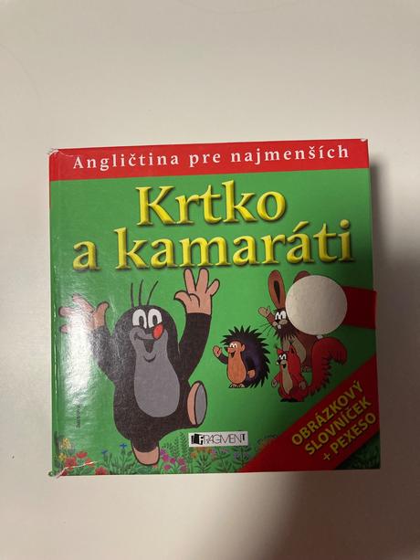 Krtko a kamaráti - angličtina pre najmenších + pex, 