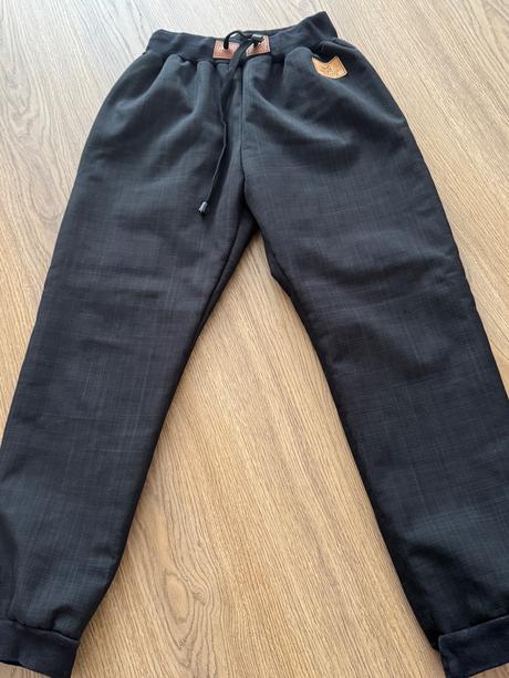 Softshelové zateplené nohavice, 134