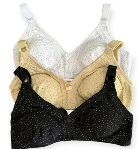 Dámska bavlnená podprsenka bez kostic, 4xl - xxxl