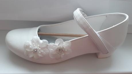 Biele topanky na 1.sv.prijmanie, deichmann,35