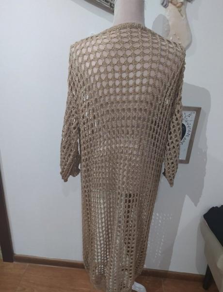 Dierovaný kardigán, m / s