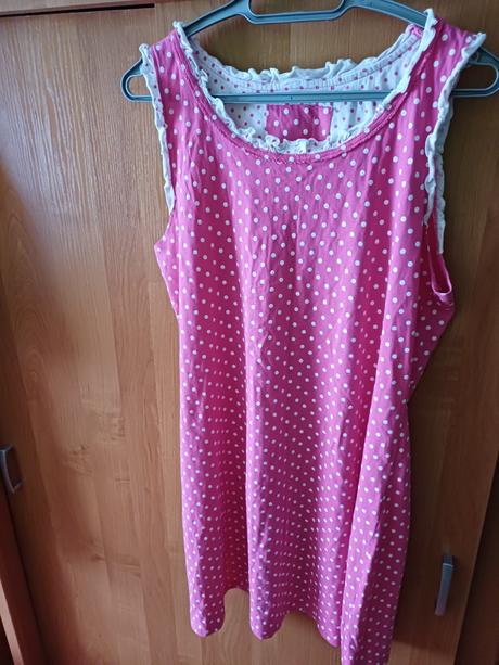 Dámska bavlnená nočná košeľa xxl, xxl