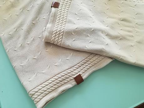 Deka pre deti petite&mars pletená, 