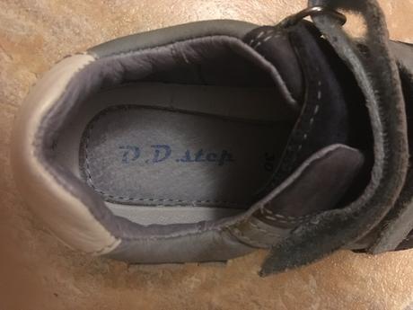 Kožené topánky, d.d.step,30