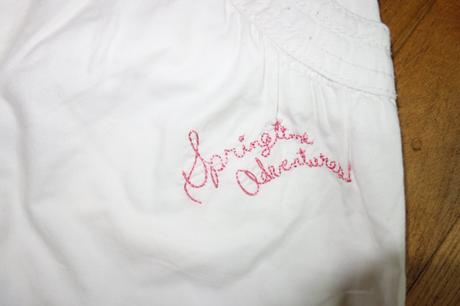 Vyšívané nohavice dora, nickelodeon,104