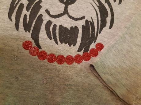 Vianočný komplet so psíkom č.104/110, 104