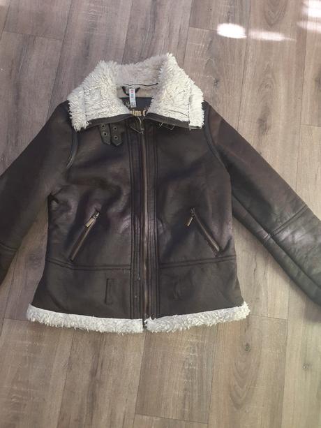 Zateplena bunda, denim co,40