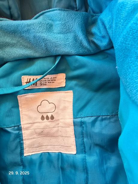 Kvalitny zimny overal, h&m,104