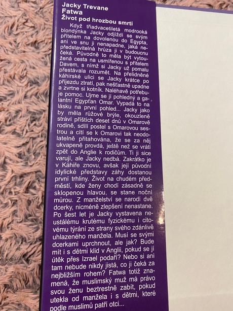 Fatwa život pod hrozbou smrti jacky trevane,