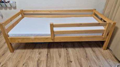 Domestav masiv postel+matrac, šírka (cm): 90,dĺžka (cm): 200