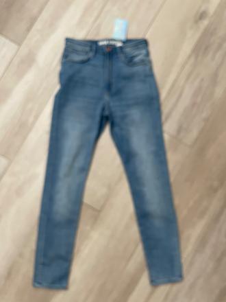 Super stretch svetlé rifle, h&m,158 / 164