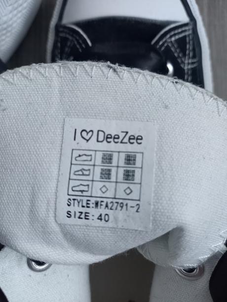 Plátenky čierne členkové, 40