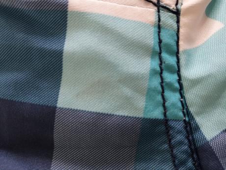 H&h károvaná bunda bočné zapínanie, h&m,74