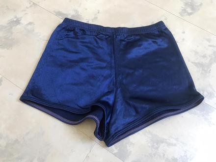 Vysoké saténové šortky, xs
