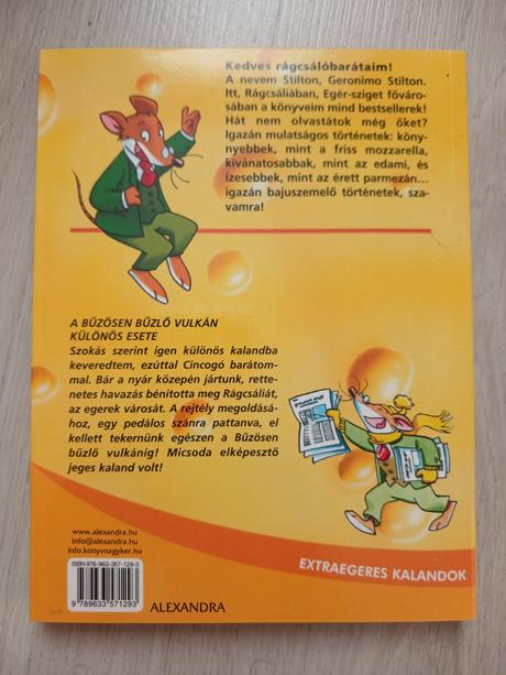 Geronimo stilton a bűzösen bűzlő vulkán különös..., 