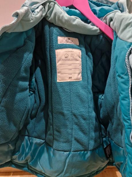 Zimná bunda, h&m,116