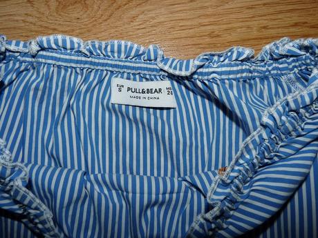 Pásiková krátka, pull&bear,s