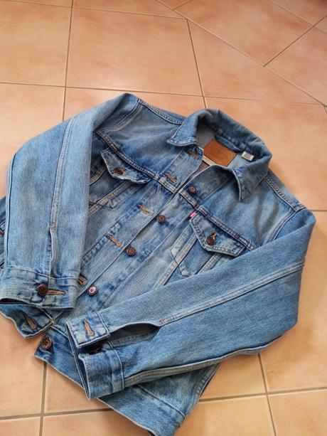 Dámska riflova bunda zn. levis, levis,xs