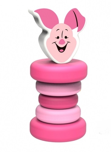 Disney drevená hrkálka prasiatko, 