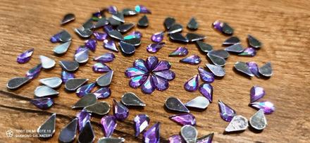 Ozdobné kamienky 6 x 10 mm -, 