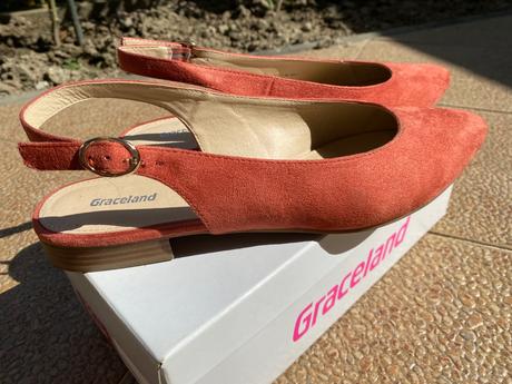 Damske poltopanky, sandale graceland, graceland,41