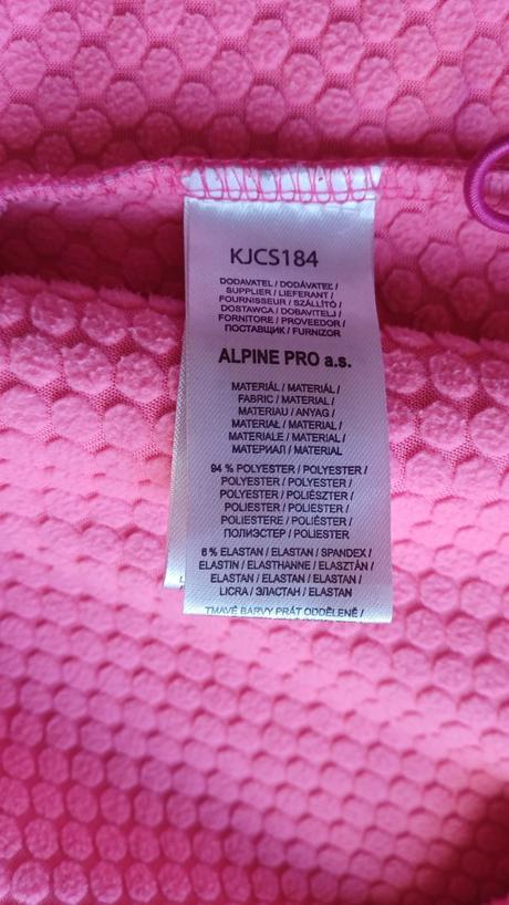 Softšelová bunda 128/134, alpine pro,128