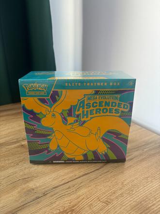 Pokémon tcg elite trainer box mega evolution ascen, 