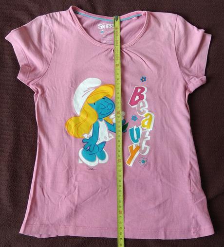 Tričko šmoulinka 110/116, 116