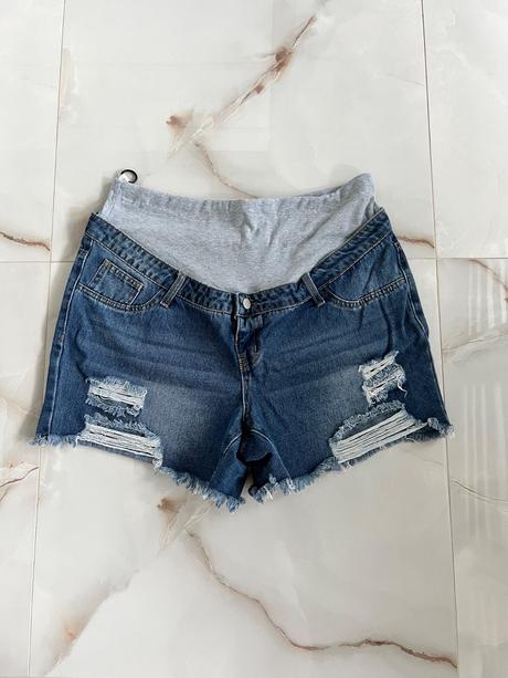 Tehotenské kraťasy top stav, l