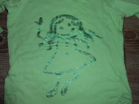 Mini boutique krasne tričko č. 86-92, 86