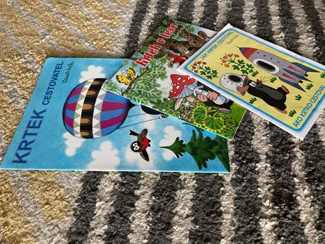 Krtek omaľovánky 3ks, 