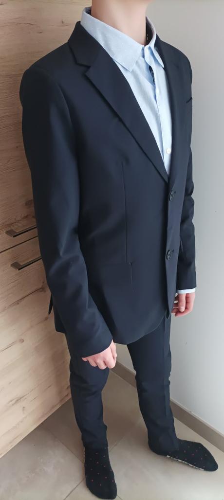 Oblek zara slim, 164