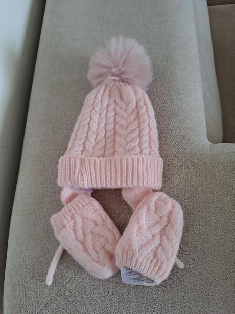 Čiapka s rukavičkami, primark,62