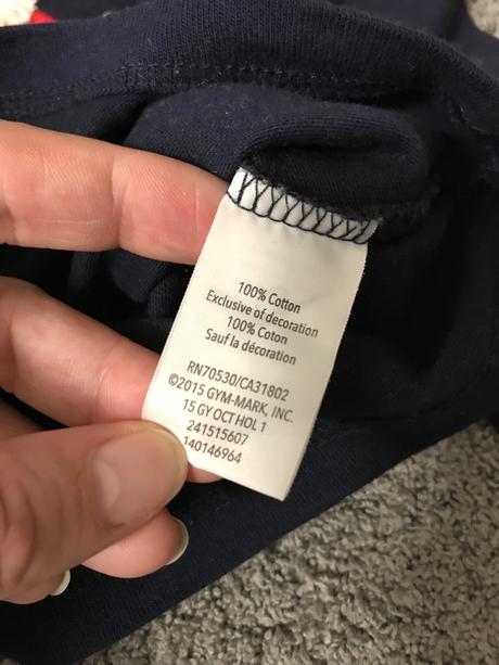 Tričko snehuliak, gymboree,68