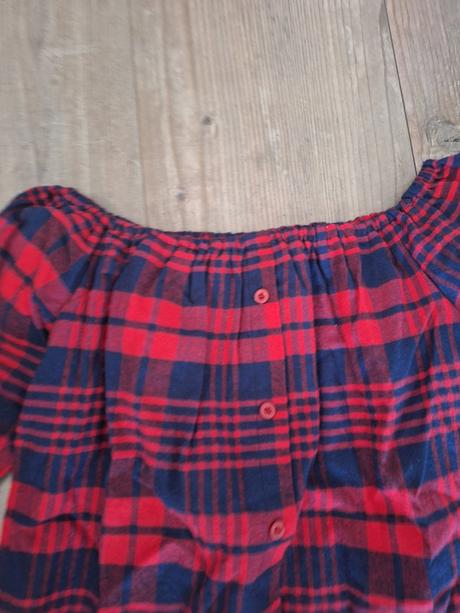 Flanelova bluzka plaid, l / m / xl