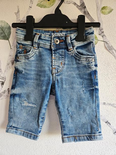 Riflové slim kraťasy 98, 98