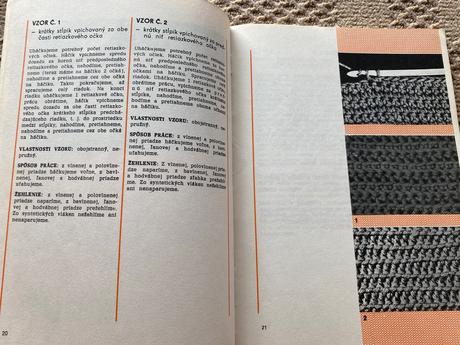 Háčkovanie ľudmila pešková retro stará kniha 1973,