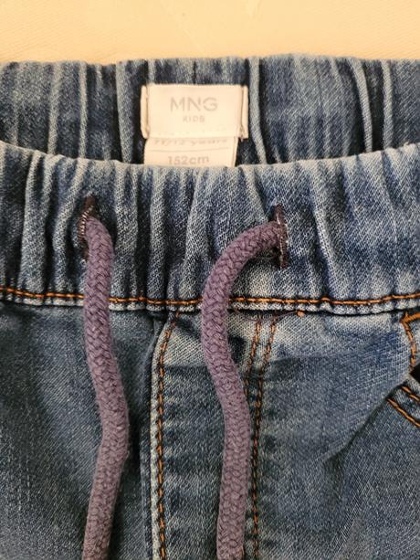 Riflové nohavice, mango,152