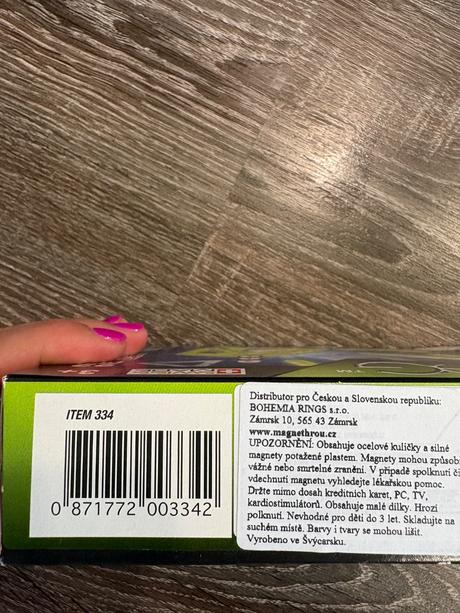 Geomag- magneticka svietiaca stavebnica, 