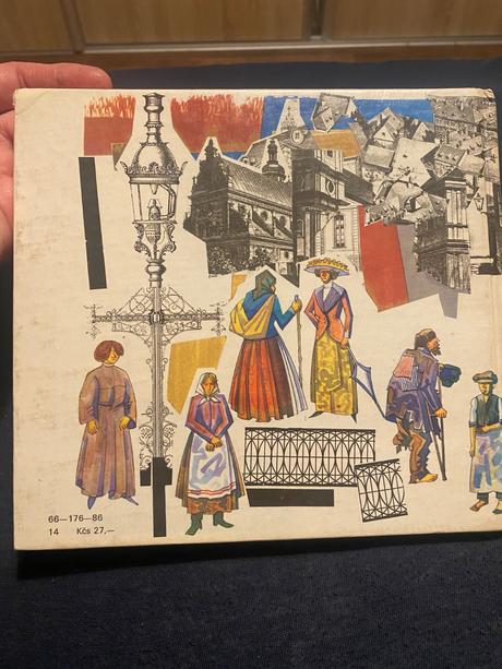 Stará krásna retro kniha keď bol dedko malý, 